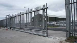 

portail, industriel, coulissant, portail, pour, entreprise, pour, société, pour, usine, portail, acier,